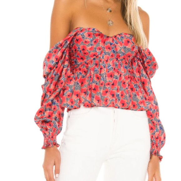 House of Harlow 1960 Tops - House of Harlow Burna Blouse